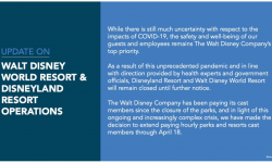 BREAKING NEWS Walt Disney World Extends Closures