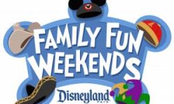 Disneyland's Family Fun Weekends
