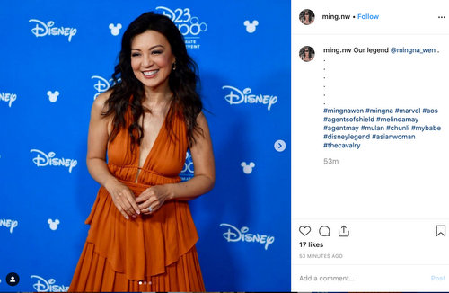 Disney Legend Ming-Na Wen