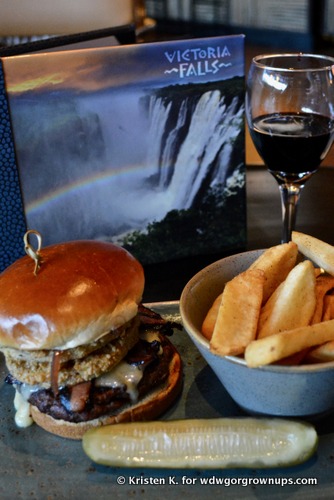 Braai Burger And Seasoned Fries