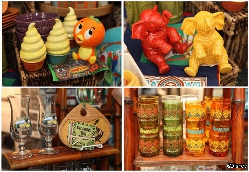 Adventureland-inspired items at Disney Centerpiece