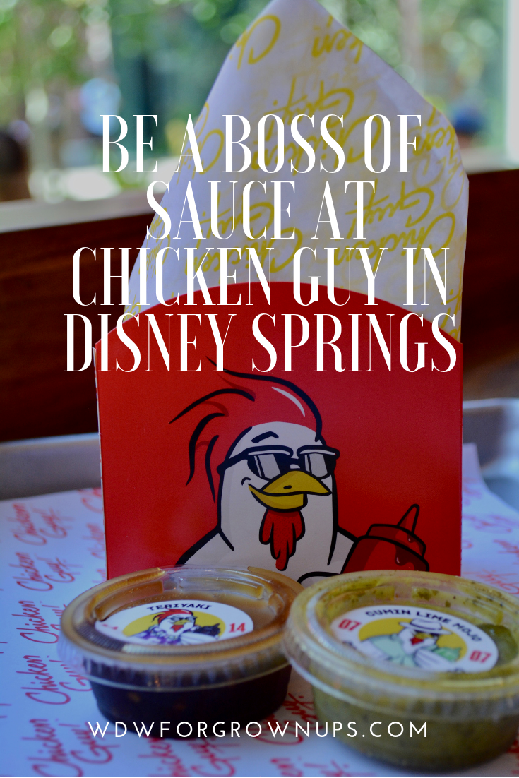 Be A Boss Of Sauce At Chicken Guy In Disney Springs