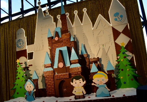 10th Anniversary Cinderella Castle Gingerbread Display