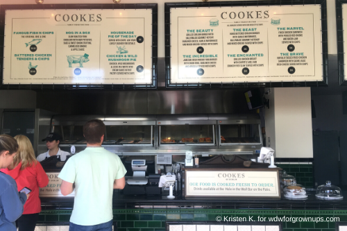 Step Up To Cookes Counter And Order
