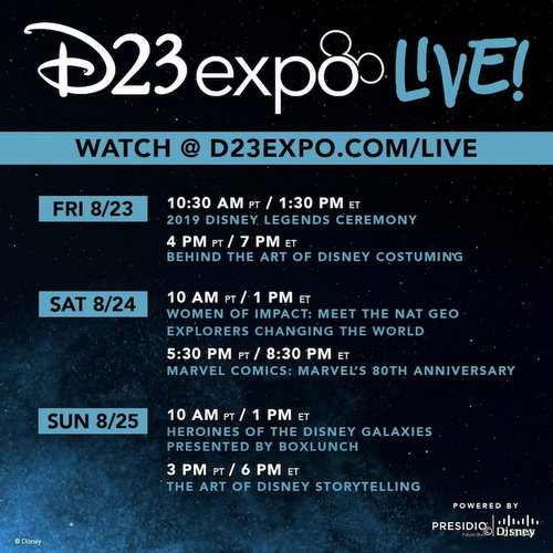 D23 Expo Live