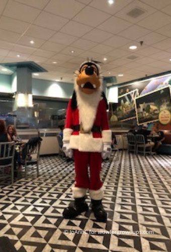 Santa Goofy Looking Lean