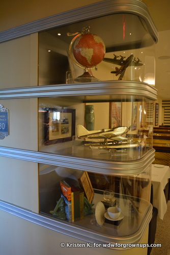 Display Case Near The First Class Lounge
