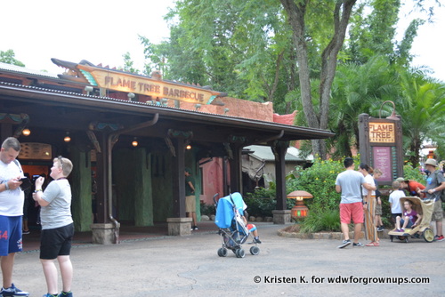Flame Tree Barbecue On Discovery Island