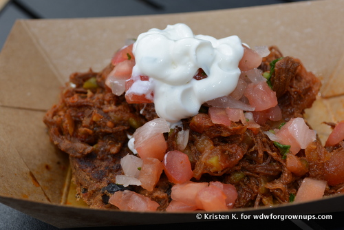 Carne Asada with Black Bean Cake and Cilantro Lime Sour Cream