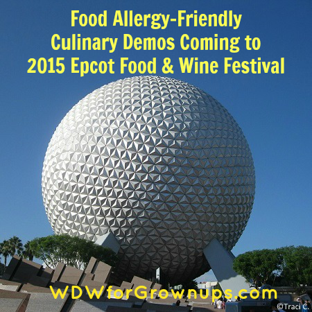 Food allergy-friendly demos at Food & Wine Festival this year