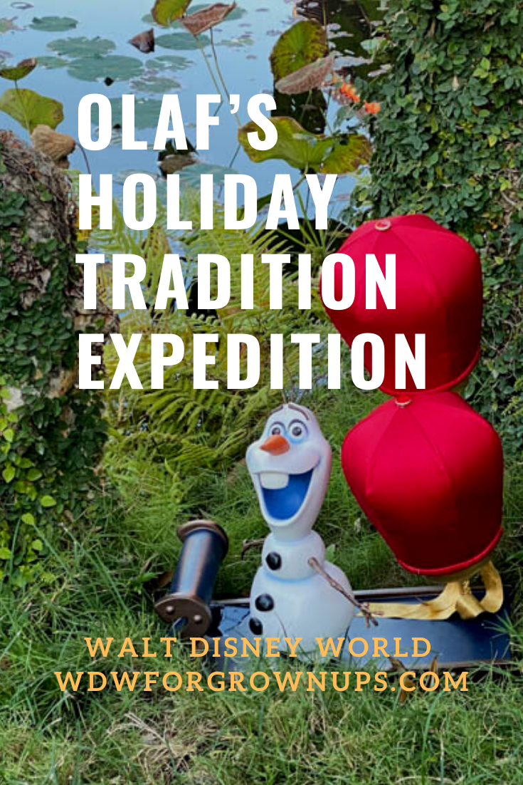 Join Olaf’s Holiday Tradition Expedition At EPCOT