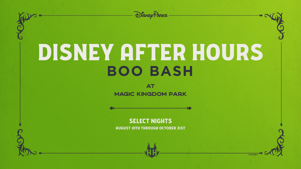 Disney After Hours BOO BASH