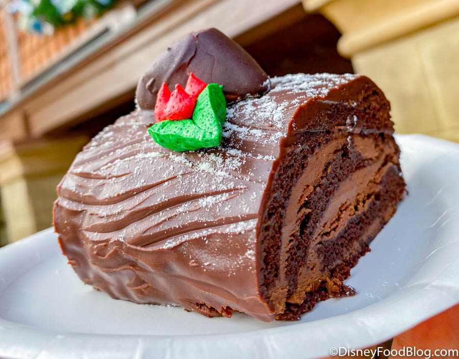 Yuletide Wishes Buche de Noel