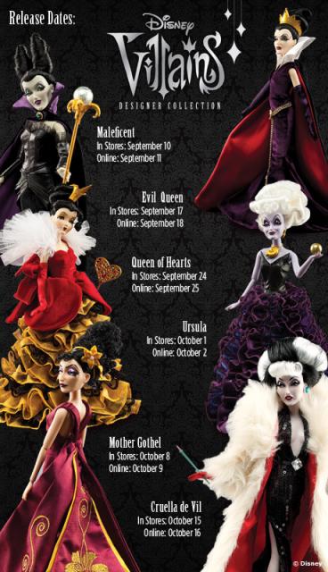 evil queen designer doll