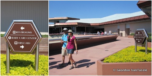 Epcot's Odyssey First Aid Station