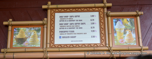 Pineapple Lani Menu (Prices Subject To Change)