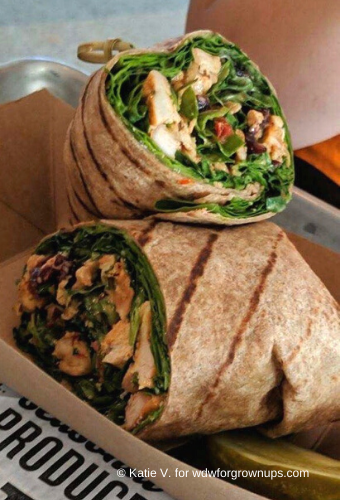 Smoked Chicken Salad Wrap