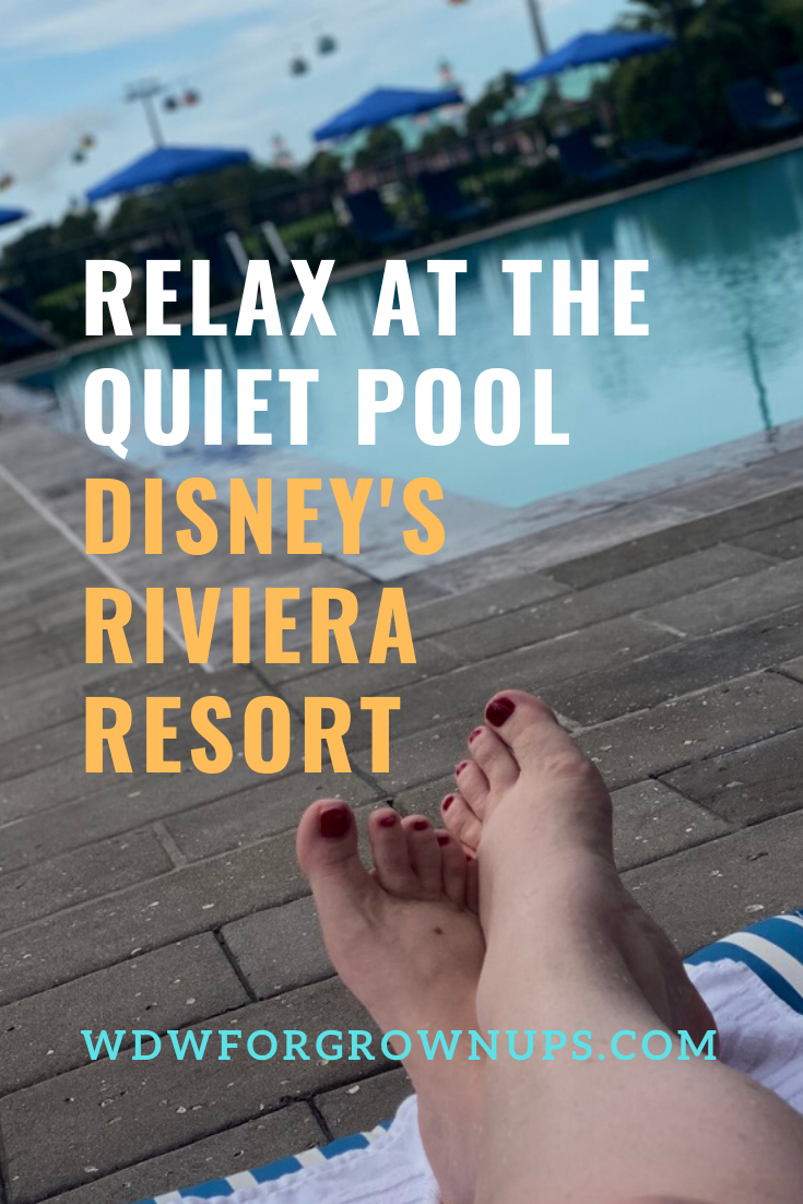 Relax At The Quiet Pool Disney's Riviera Resort