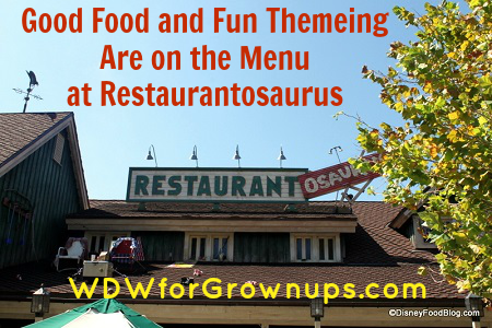 You'll want to stop at Restaurantosaurus for lunch or dinner