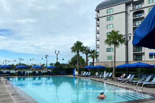 Centrally Located This Pool Occupies The Resort Courtyard