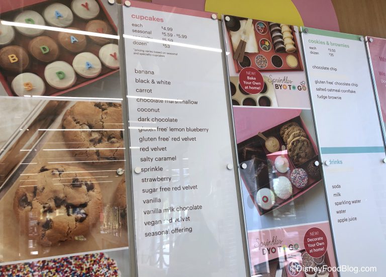 Order Off The Sprinkles Menu