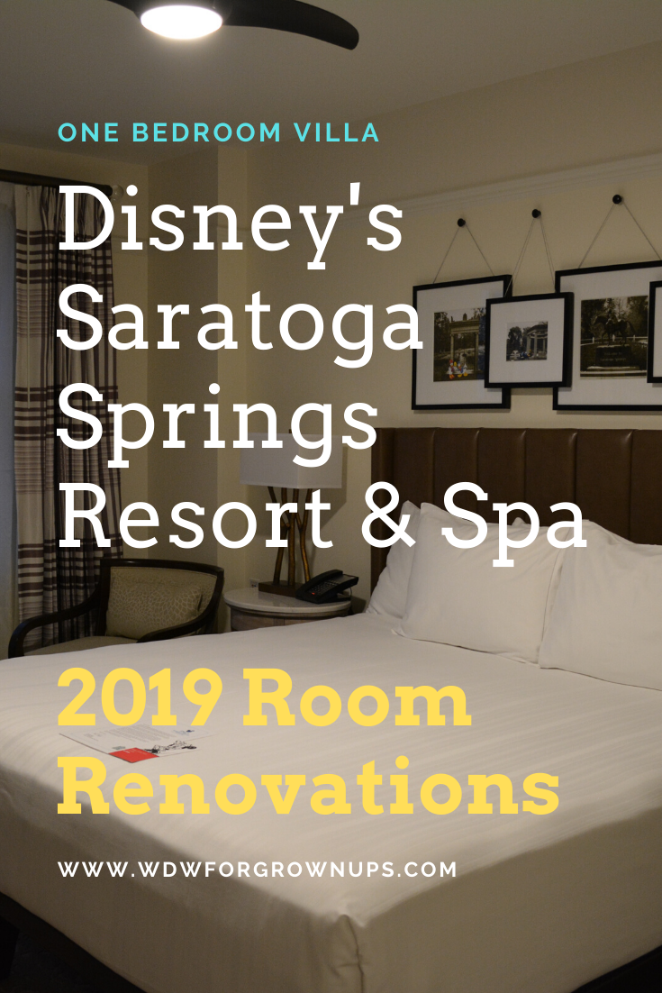 2019 Room Renovations at Disney's Saratoga Springs Resort and Spa