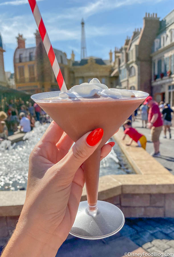 Frozen Hot Chocolate Martini