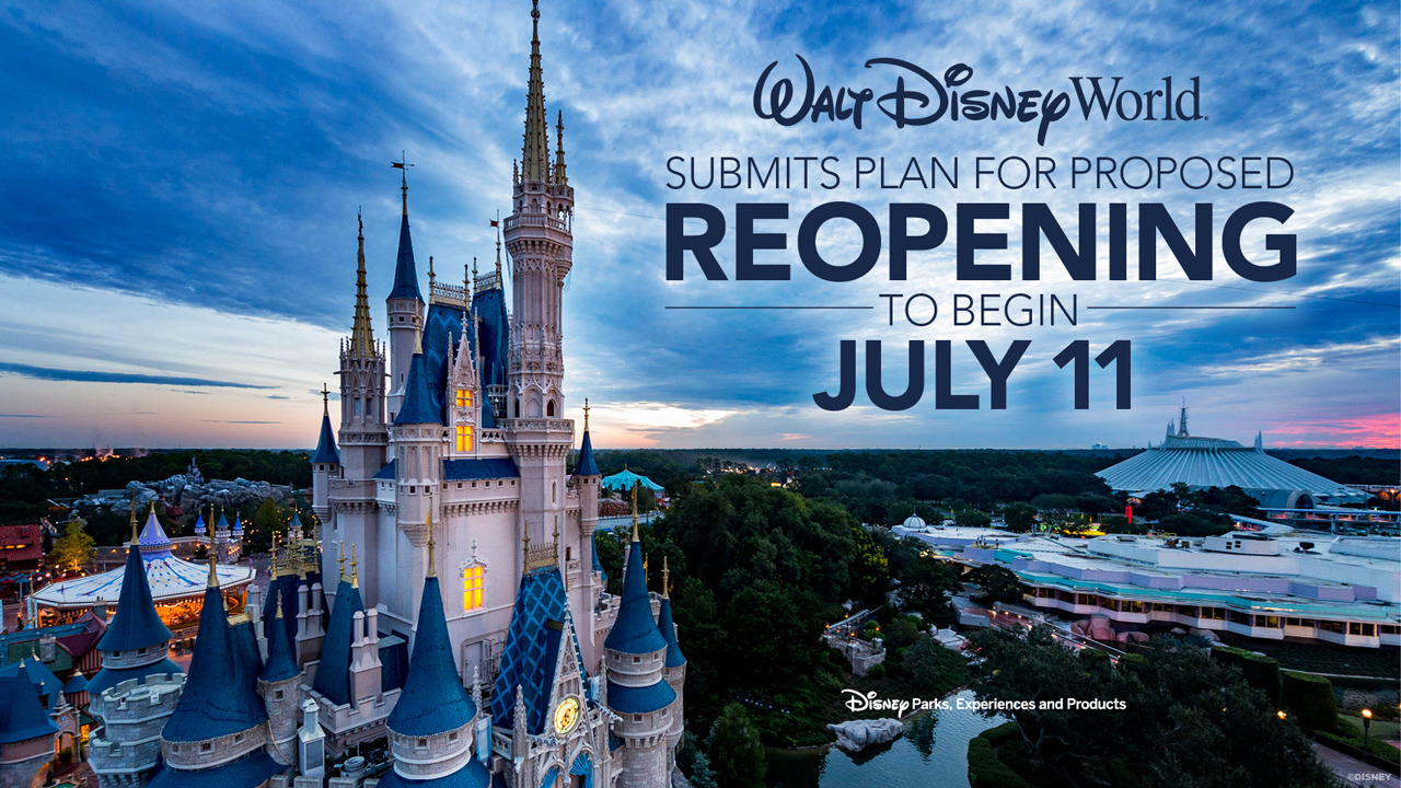 Walt Disney World Reopening Plan Approved