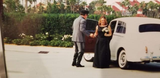 2002 wedding at Grand Floridian Wedding Chapel 