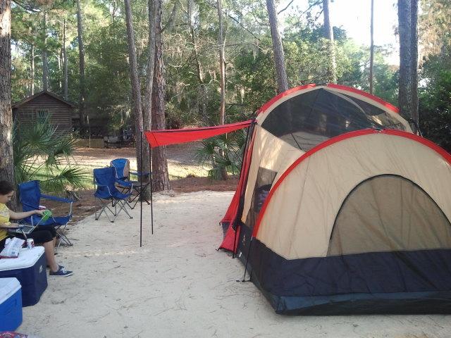Ft. Wilderness campsite