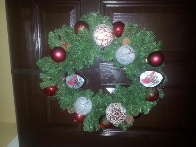 Made this last year for the front door