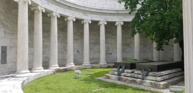 inside shot of the memorial