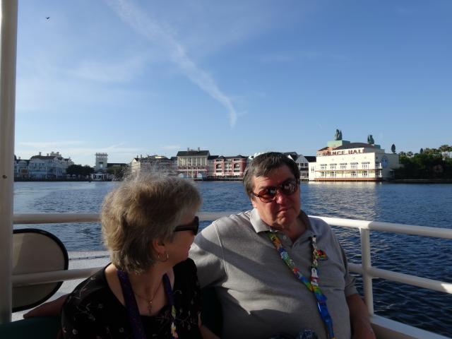 Mom & dad on the boat