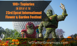 100+ Topiary On Display At The 23rd Epcot International Flower & Garden Festival