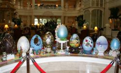 Grand Floridian's Easter Egg Display