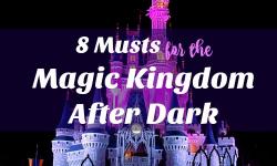8 Musts For The Magic Kingdom After Dark