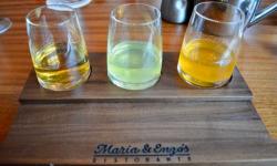 Limoncello Flight At Maria & Enzo's Ristorante