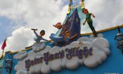 Journey To Never Land On Peter Pan's Flight 