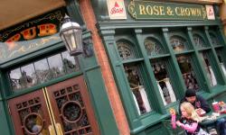 Drinks and Appetizers at Epcot's Rose & Crown Pub