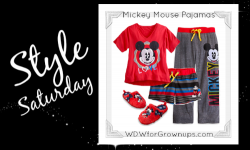 Saturday Style: Mickey Mouse Pajamas