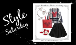 Saturday Style: Mad for Plaid Mickey