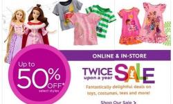 Disney Store’s Twice Upon a Year Sale Happening Now