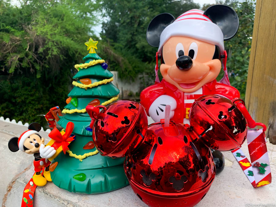 2019 Holiday Sippers and Popcorn Buckets