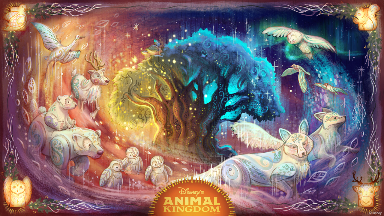 Disney's Animal Kingdom Celebrates Winter Holidays In Every Land