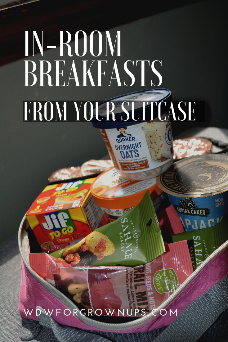 In-room Breakfasts From Your Suitcase