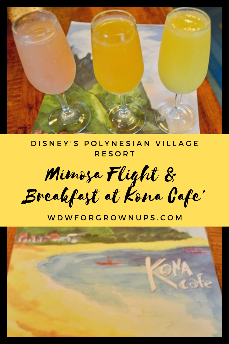 Mimosa Flight And Breakfast At Kona Cafe'