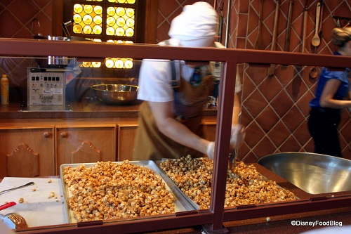 Watch the caramel corn being made at Karamell-Kuche