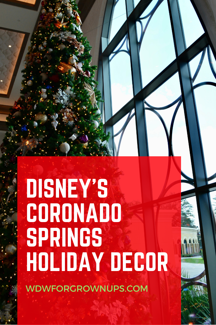 Disney's Coronado Springs Holiday Decor