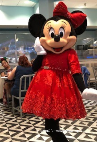 The Glam Minnie Mouse In Red