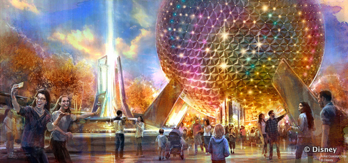 The Epcot Crystal Fountain Returns